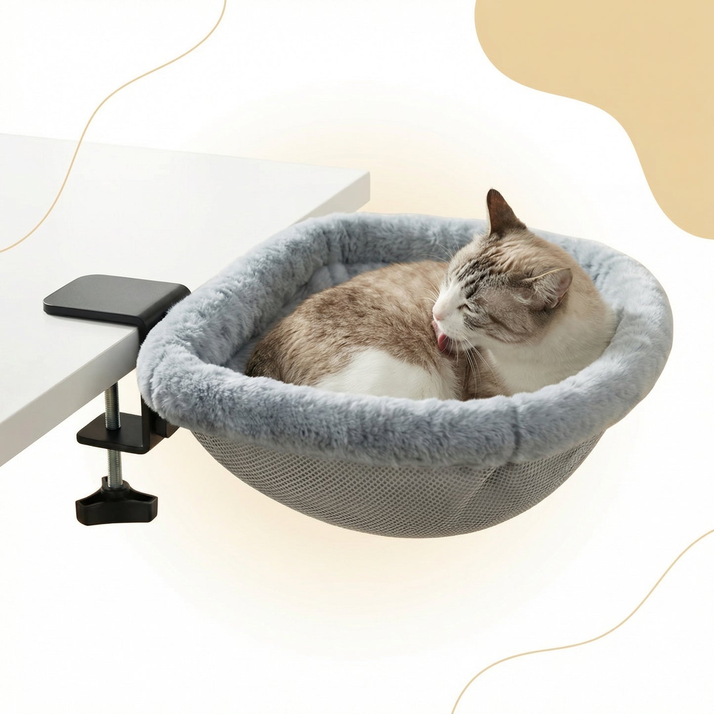 PURRHAVEN™ Cozy Desk Haven